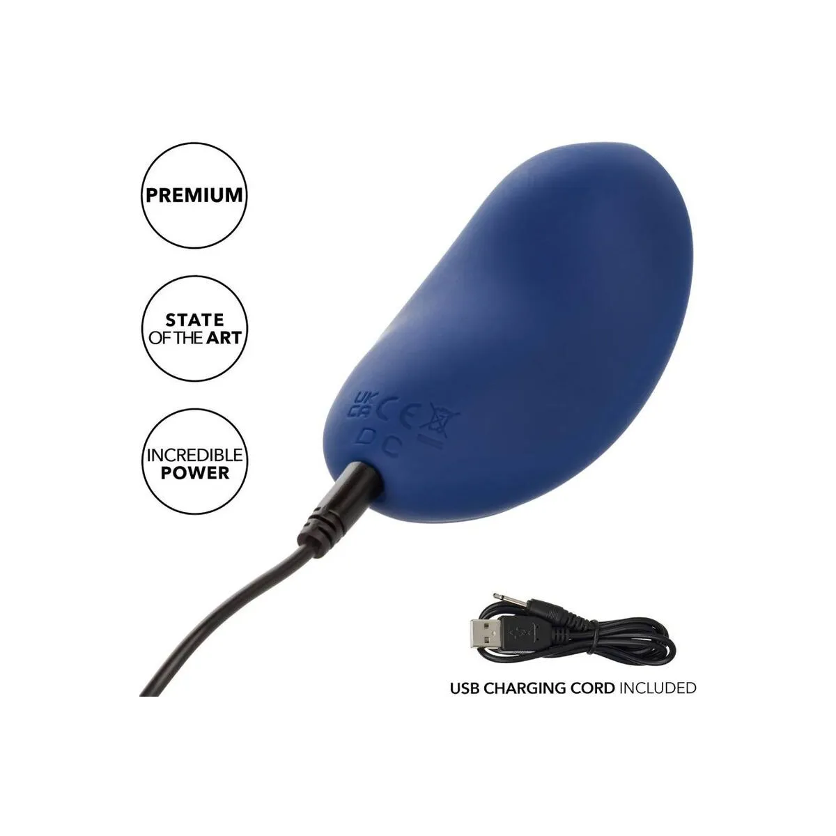 Cashmere-Samt-Curve-Blau von Calexotics | Fesselliebe.de