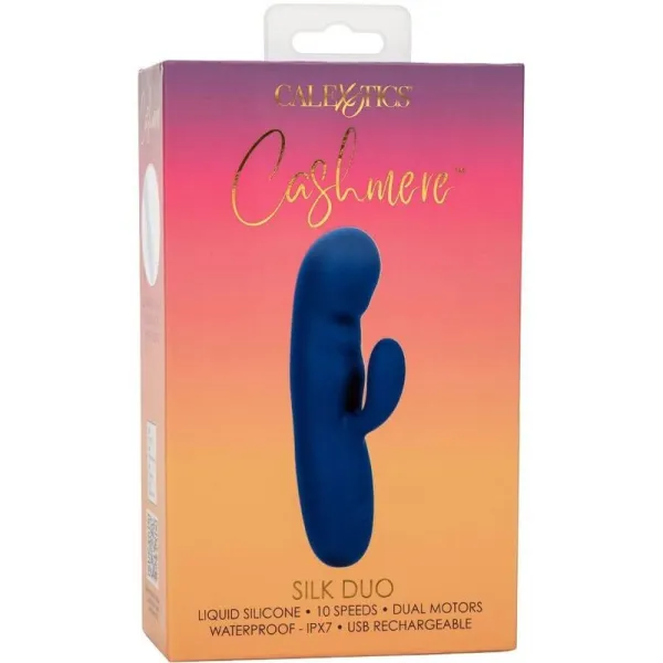 Cashmere-Seiden-Duo-Blau von Calexotics | Fesselliebe.de