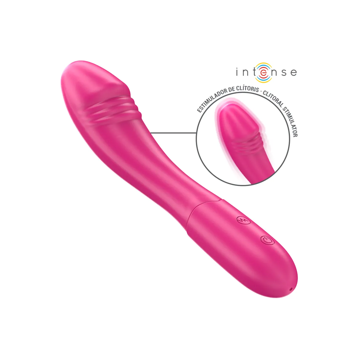 Belinda Vibrator 19 cm Flexibel 10 Vibrationen Rosa von Intense Fun | Fesselliebe.de