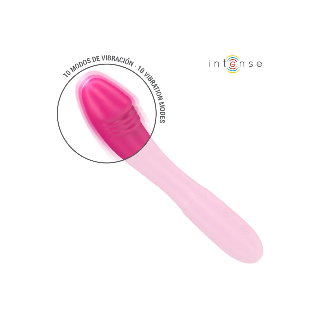 Belinda Vibrator 19 cm Flexibel 10 Vibrationen Rosa von Intense Fun | Fesselliebe.de