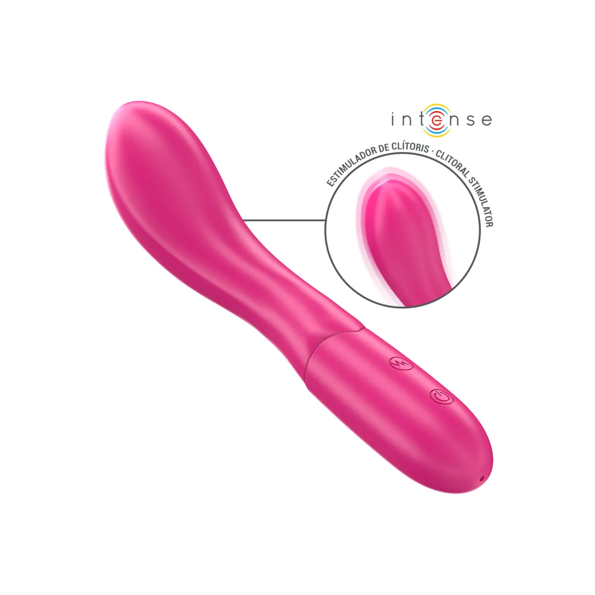 Lisette Vibrator 19 cm Flexibel 10 Vibrationen Rosa von Intense Fun | Fesselliebe.de