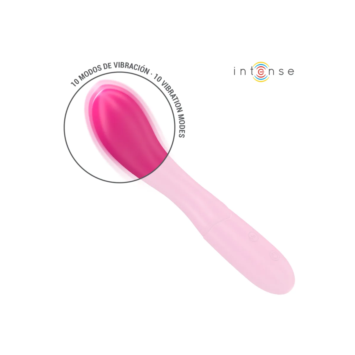 Lisette Vibrator 19 cm Flexibel 10 Vibrationen Rosa von Intense Fun | Fesselliebe.de