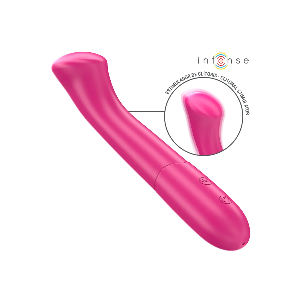 Paty Vibrator 19 cm Flexibel 10 Vibrationen Modell 2 Rosa von Intense Fun | Fesselliebe.de