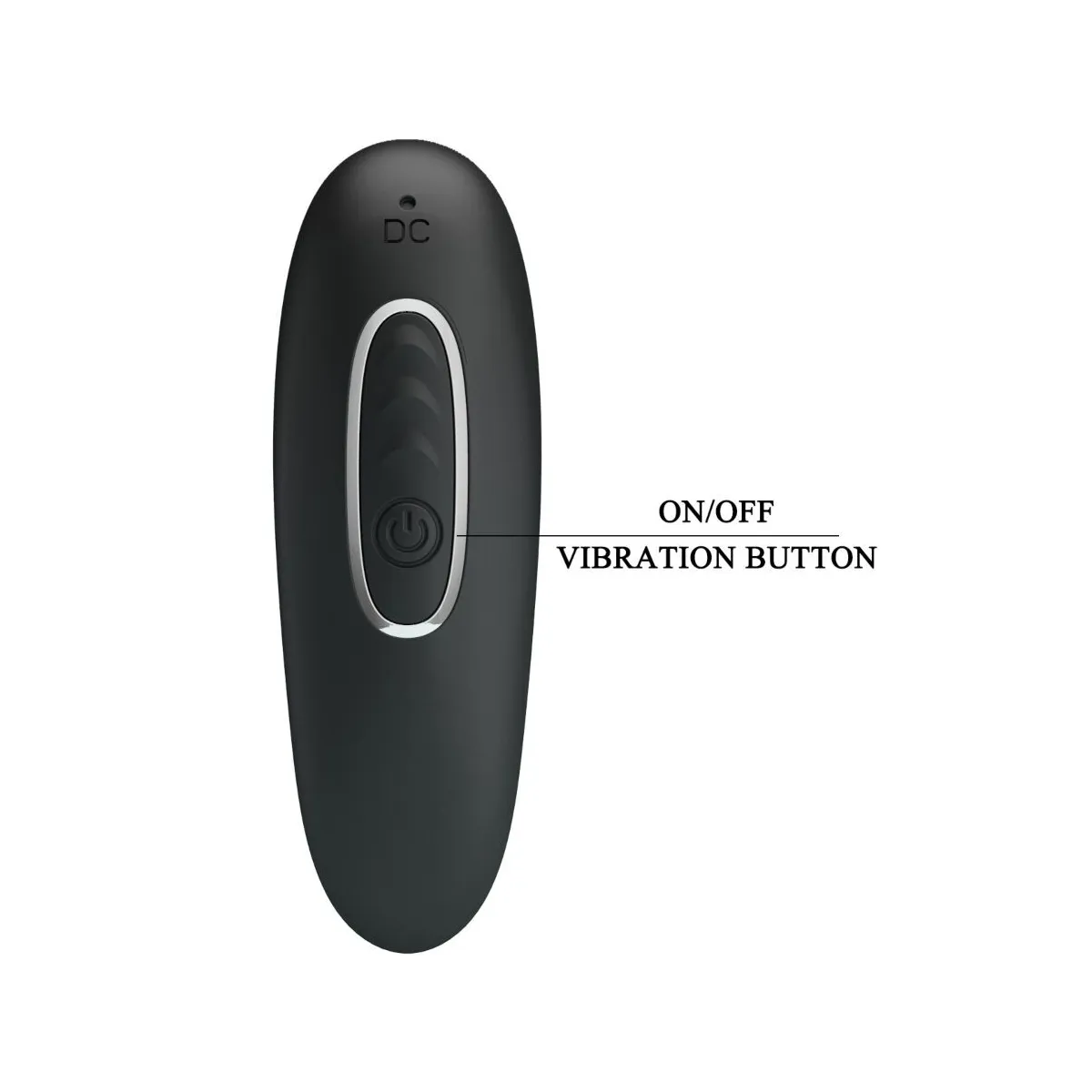 Corban Analvibrator 10 Vibrationen Schwarz von Pretty Love | Fesselliebe.de