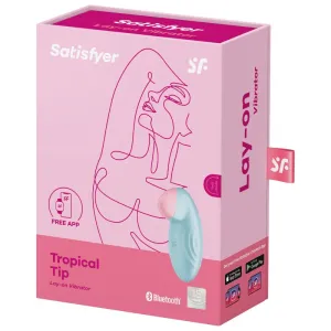 Tropical Tip Auflegvibrator Blau von Satisfyer Layons