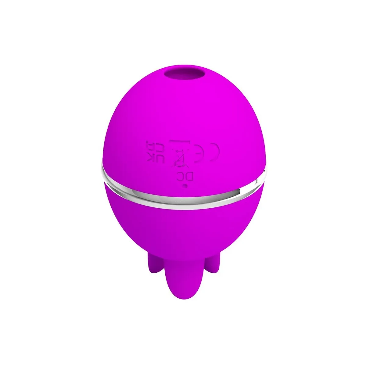 Gemini Ball Lila, Runder Vibrator aus Silikon von Pretty Love Flirtation | Fesselliebe.de