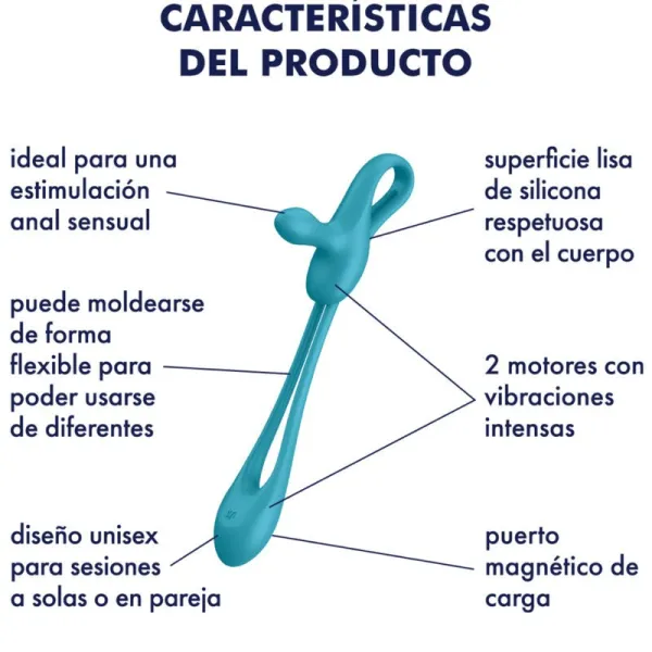 Plug & Play 1 Flexibler Multivibrator von Satisfyer Ring | Fesselliebe.de