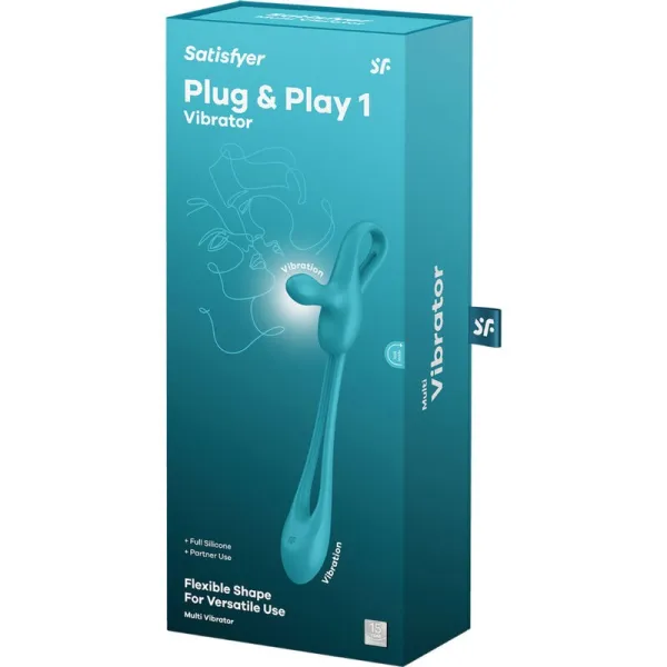 Plug & Play 1 Flexibler Multivibrator von Satisfyer Ring | Fesselliebe.de