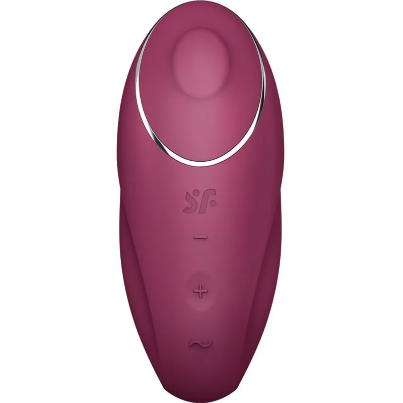 Tap & Climax 1 Auflegvibrator Rot von Satisfyer Layons | Fesselliebe.de