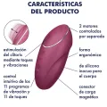 Tap & Climax 1 Auflegvibrator Rot von Satisfyer Layons