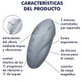 Tap & Climax 1 Auflegvibrator Grau von Satisfyer Layons