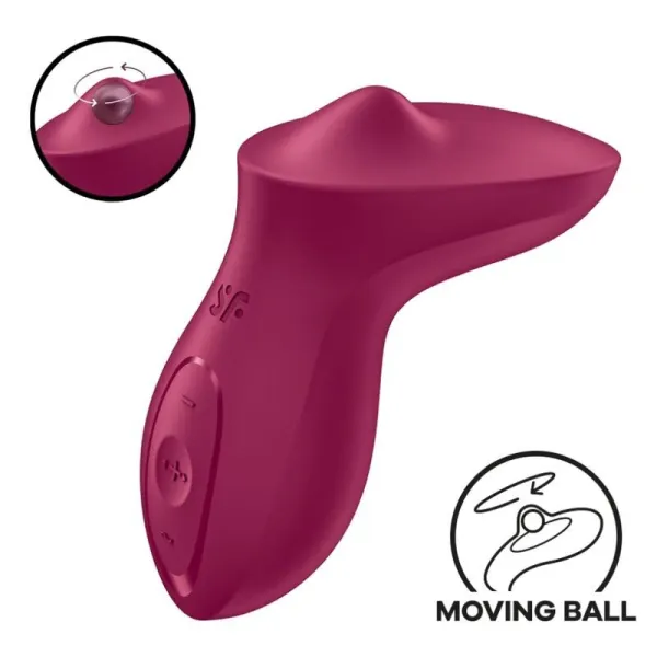 Exciterrr Vibrator Auflegbarer Klitoris Fuchsia von Satisfyer Vibrator | Fesselliebe.de