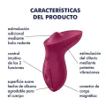 Exciterrr Vibrator Auflegbarer Klitoris Fuchsia von Satisfyer Vibrator