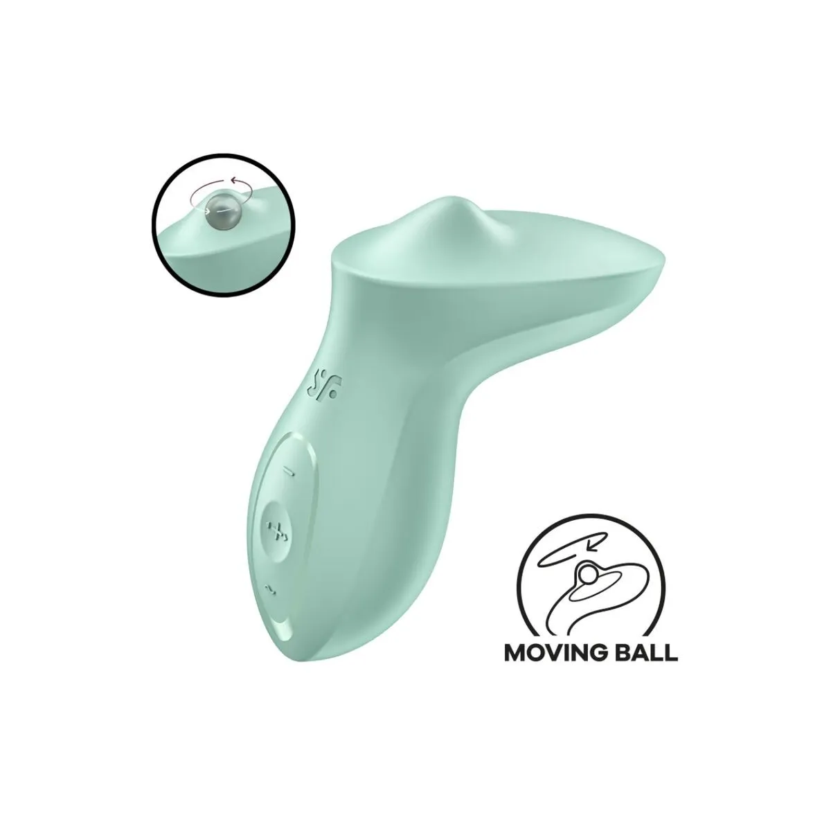 Exciterrr Vibrator Auflegender Klitoris Mint von Satisfyer Vibrator | Fesselliebe.de