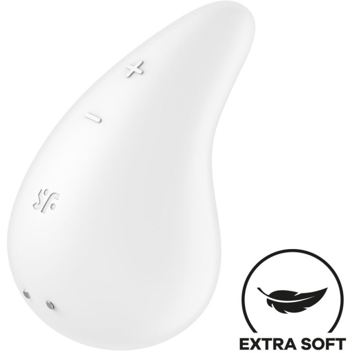 Dew Drop Vibrator Auflegen Weiss von Satisfyer Layons | Fesselliebe.de