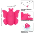 Neon Vibes der Flutter Vibe Stimulator 10 Vibrationen Rosa von Calexotics