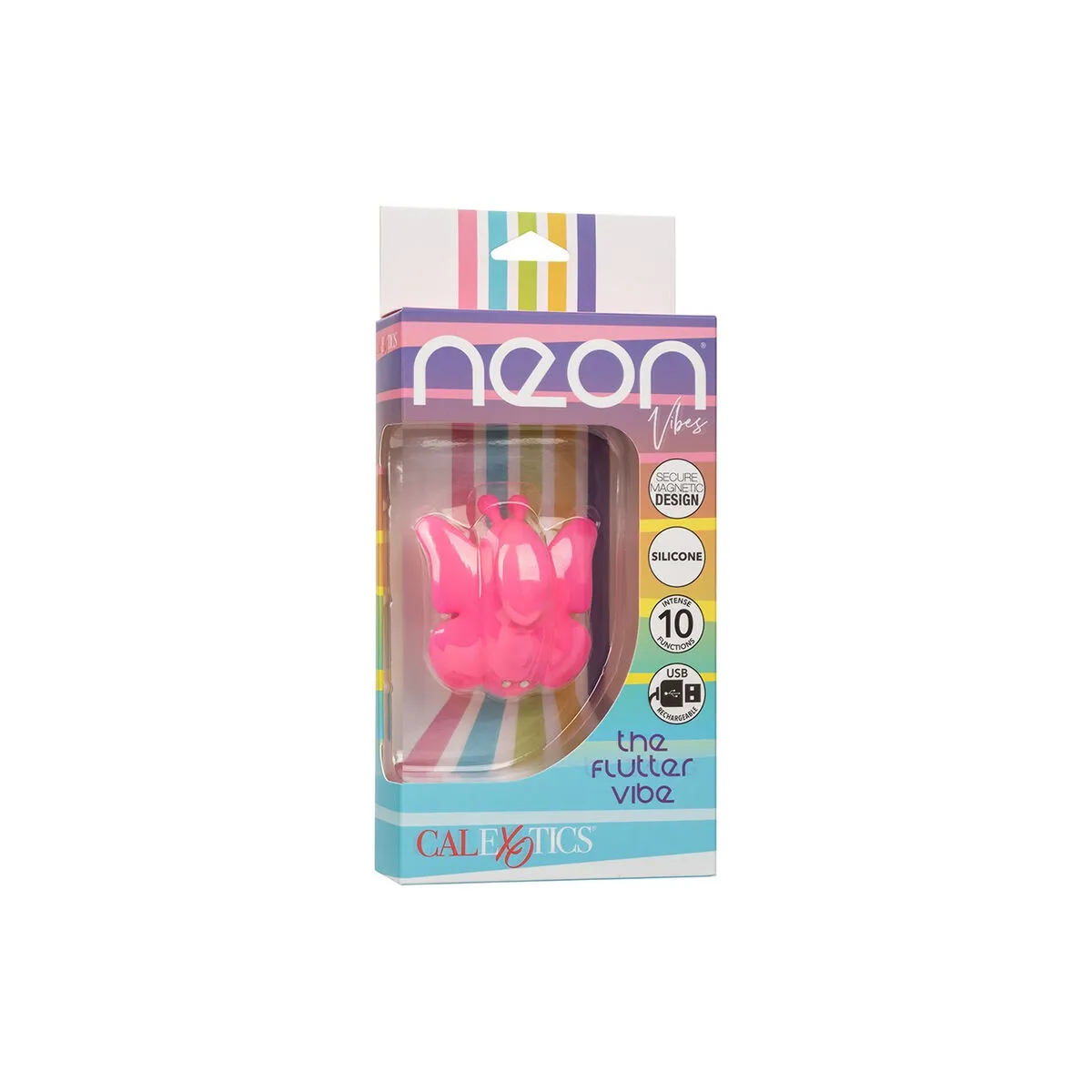Neon Vibes der Flutter Vibe Stimulator 10 Vibrationen Rosa von Calexotics | Fesselliebe.de