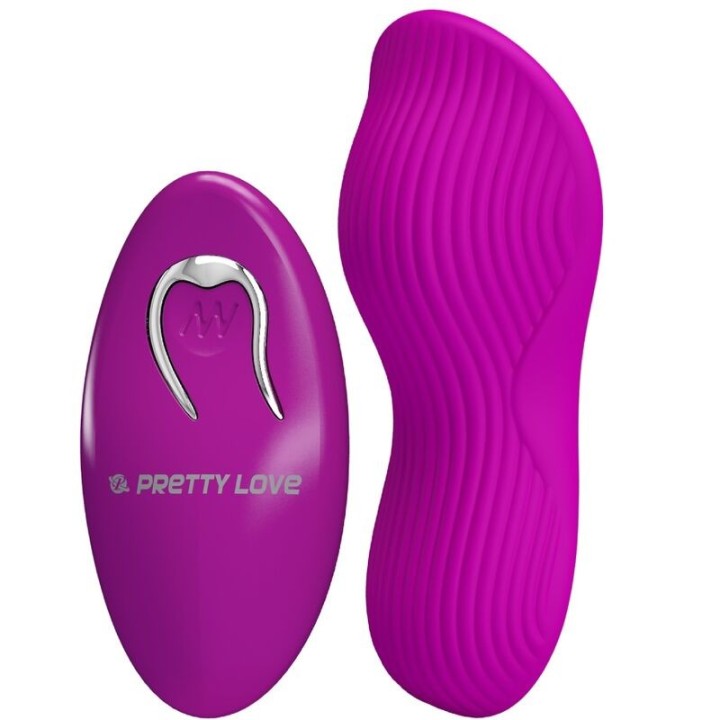 Romario Auflegbarer Klitoris-Stimulator mit Fernbedienung Rosa von Pretty Love | Fesselliebe.de