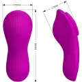 Romario Auflegbarer Klitoris-Stimulator mit Fernbedienung Rosa von Pretty Love