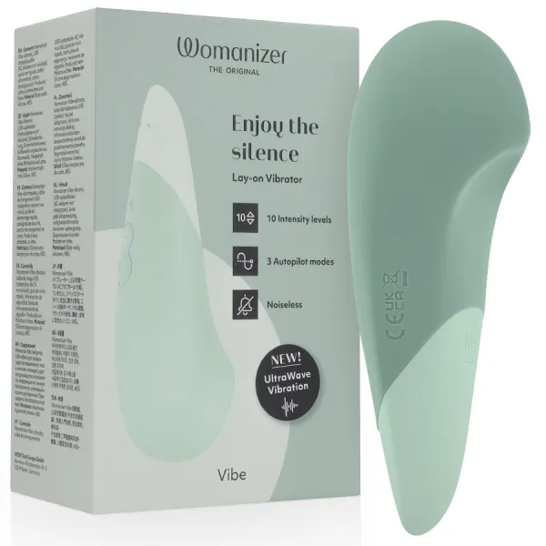 Vibe Lay-On Silent Vibrator Sage von Womanizer | Fesselliebe.de