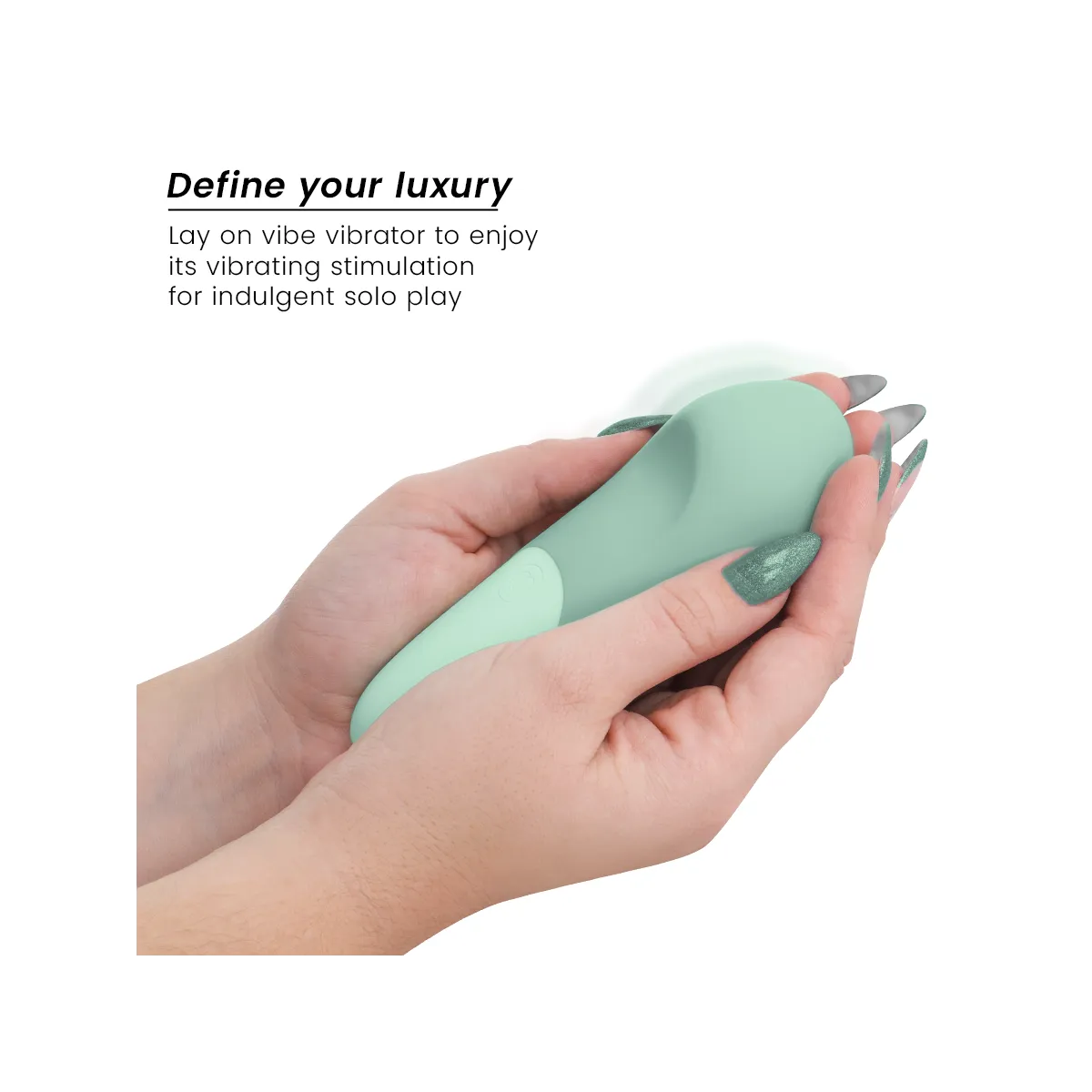 Vibe Lay-On Silent Vibrator Sage von Womanizer | Fesselliebe.de