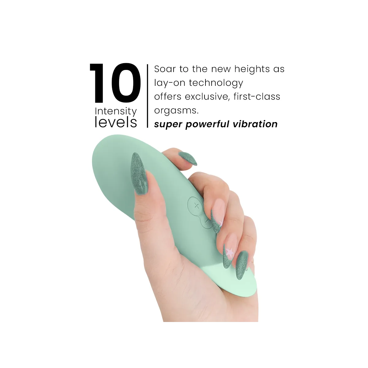 Vibe Lay-On Silent Vibrator Sage von Womanizer | Fesselliebe.de