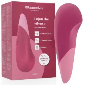Vibe Lay-On Silent Vibrator Dusky Pink von Womanizer | Fesselliebe.de