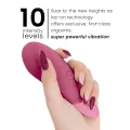 Vibe Lay-On Silent Vibrator Dusky Pink von Womanizer