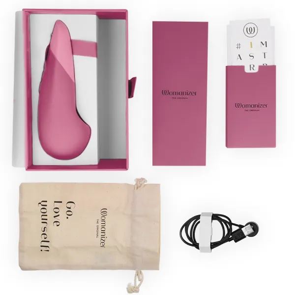 Vibe Lay-On Silent Vibrator Dusky Pink von Womanizer | Fesselliebe.de