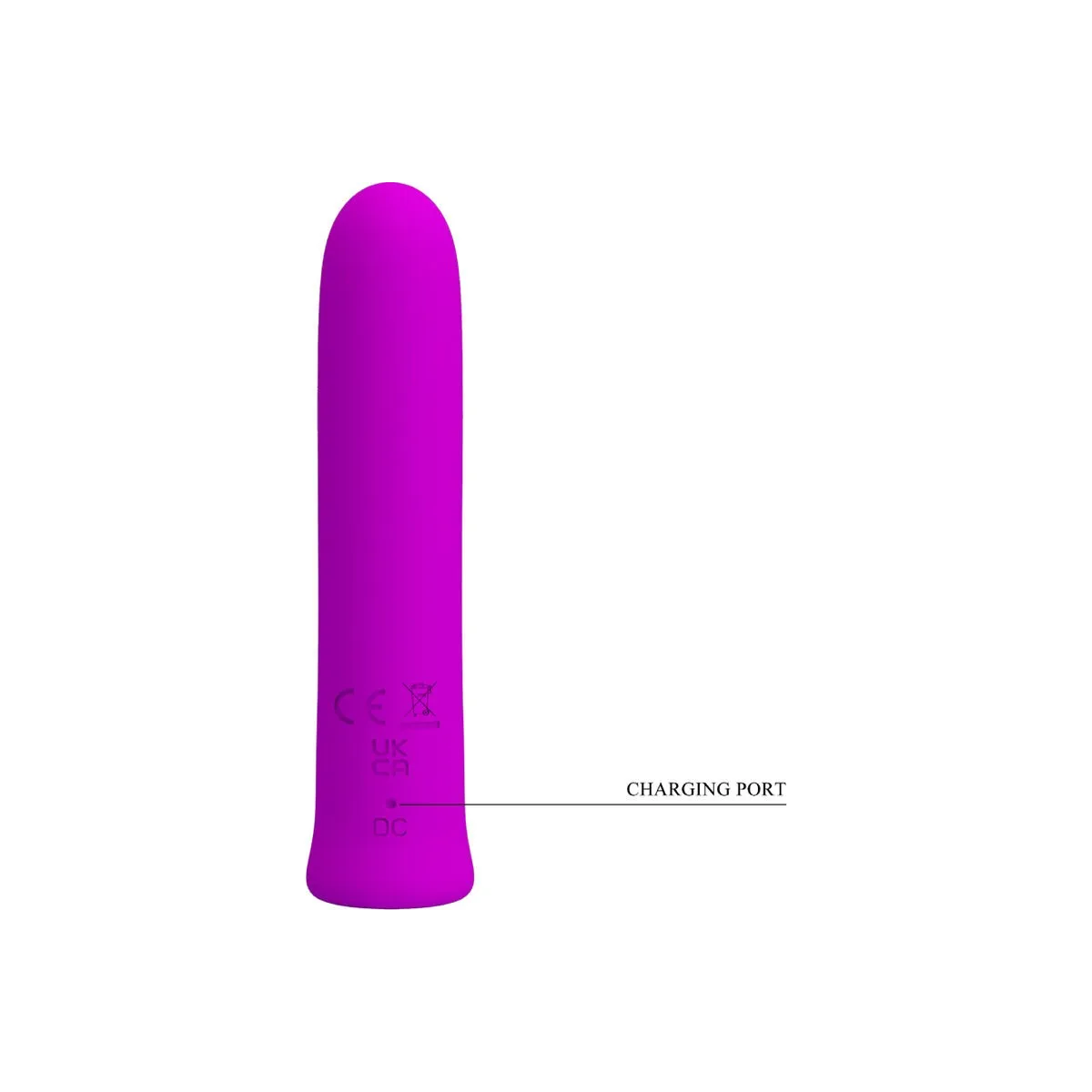 Curtis Mini Super Power Vibrator 12 Lila Silikonvibrationen von Pretty Love Flirtation | Fesselliebe.de