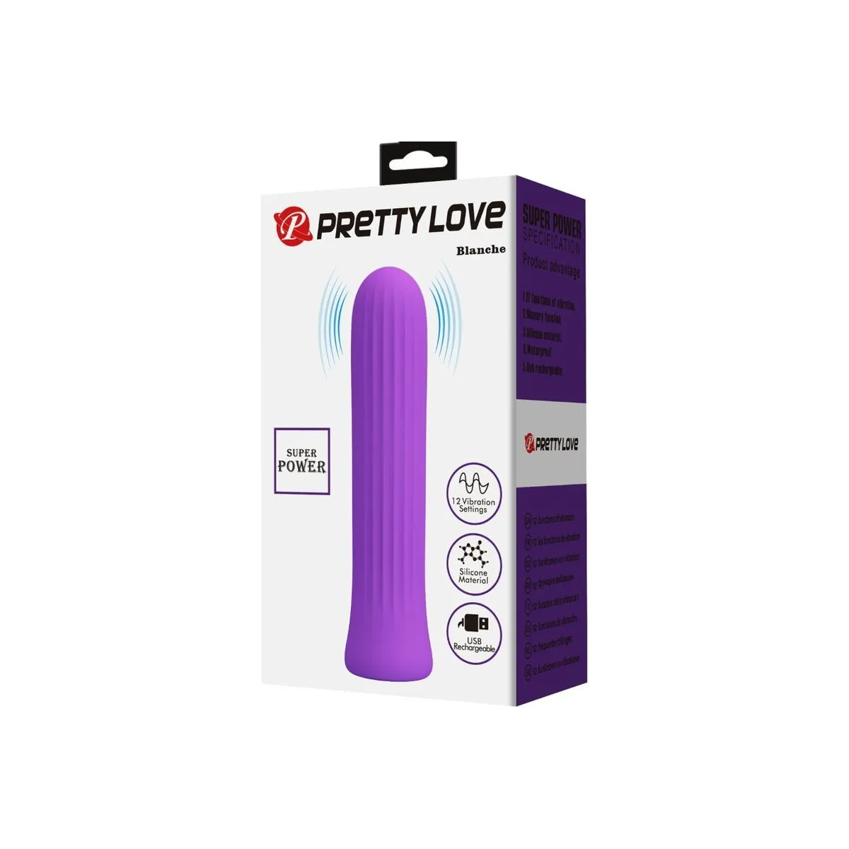 Blanche Lilac Stimulator Vibrator von Pretty Love High Grade | Fesselliebe.de