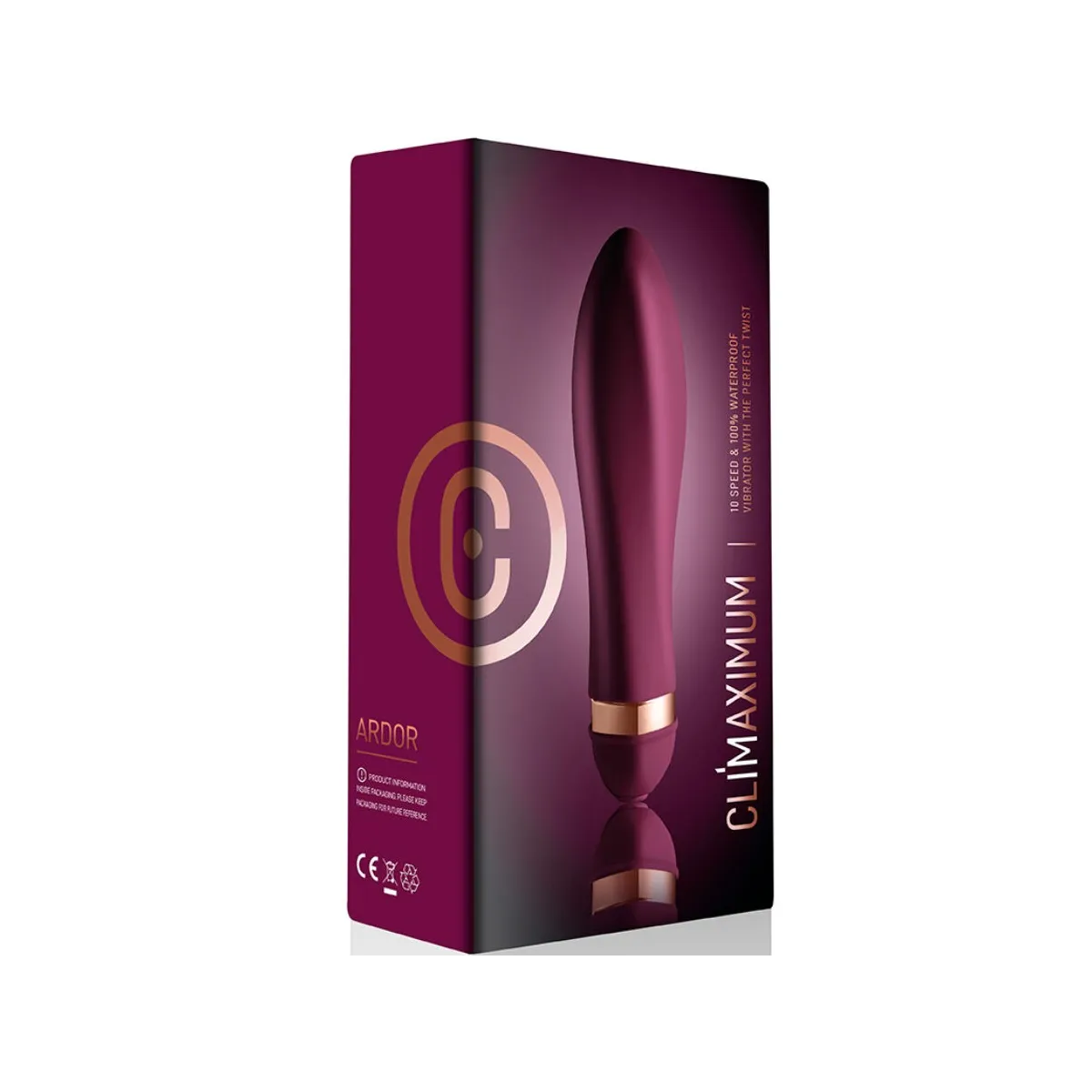 Ardor Twisted Vibrator von Climaximum | Fesselliebe.de