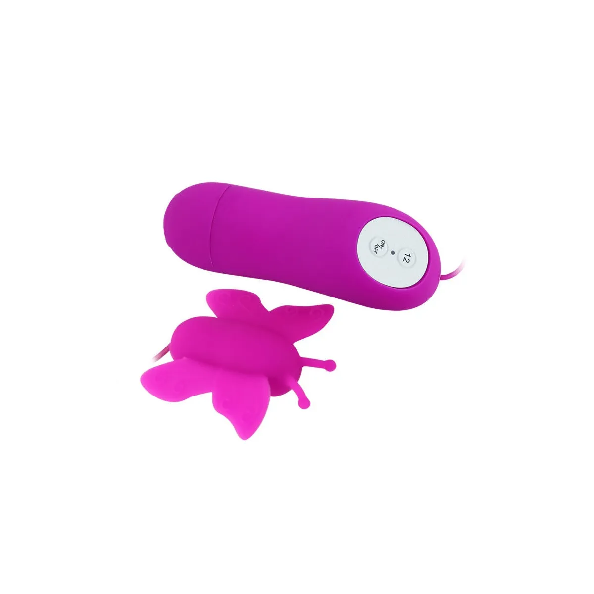 Love Eggs Butterfly Clitoris Stimulator 12 Geschwindigkeiten Lila mit Fernbedienung von Baile Stimulating | Fesselliebe.de