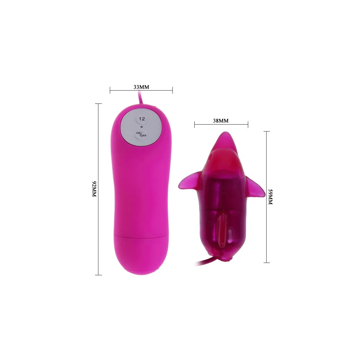 Niedlicher Secret Dolfin Vibrator 12v von Baile Stimulating | Fesselliebe.de