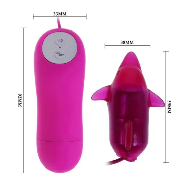 Niedlicher Secret Dolfin Vibrator 12v von Baile Stimulating | Fesselliebe.de