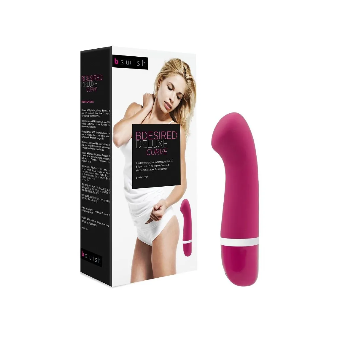 Bdesired Deluxe Curve Rosa von B Swish | Fesselliebe.de