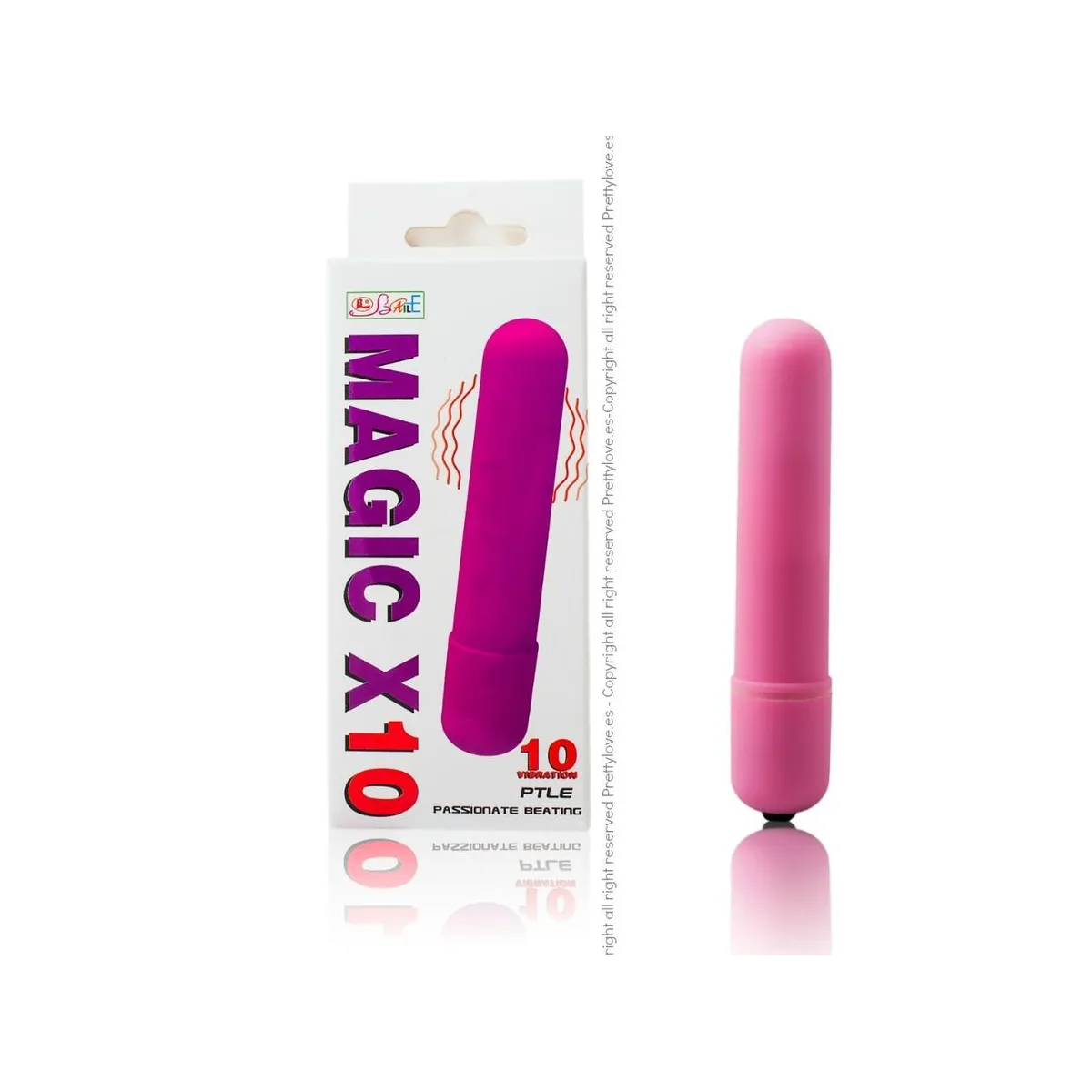 Magic X10 Vibrierende Kugel von Baile Stimulating | Fesselliebe.de
