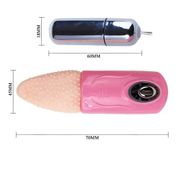Zungenmassager 3v von Baile Vibrators | Fesselliebe.de