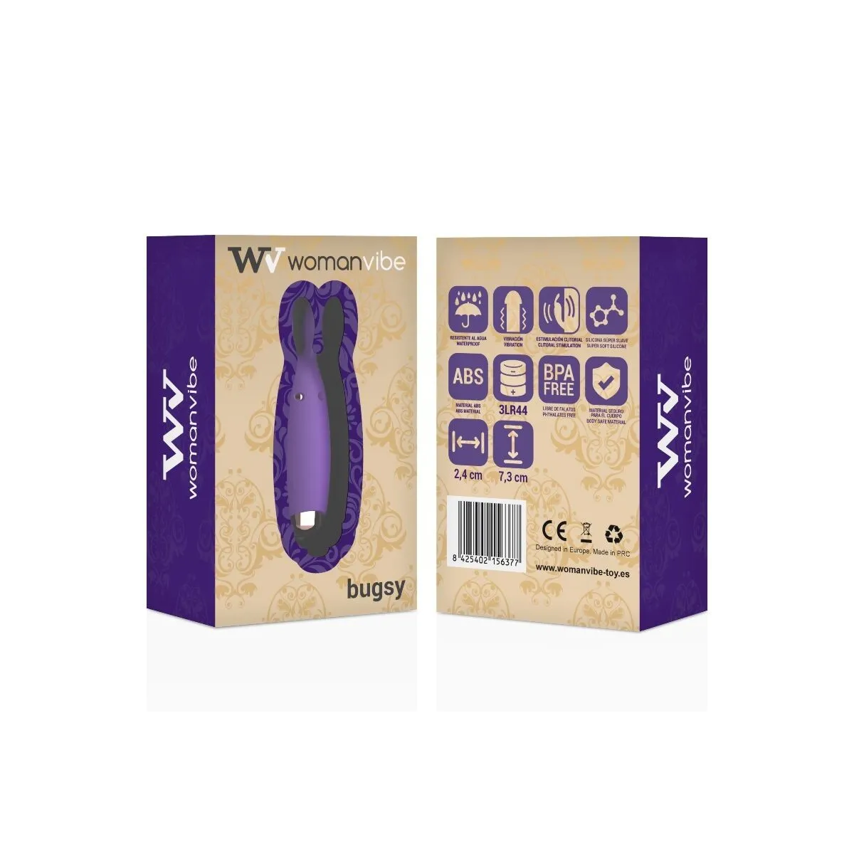 Bugsy Silikone Stimulator von Womanvibe | Fesselliebe.de