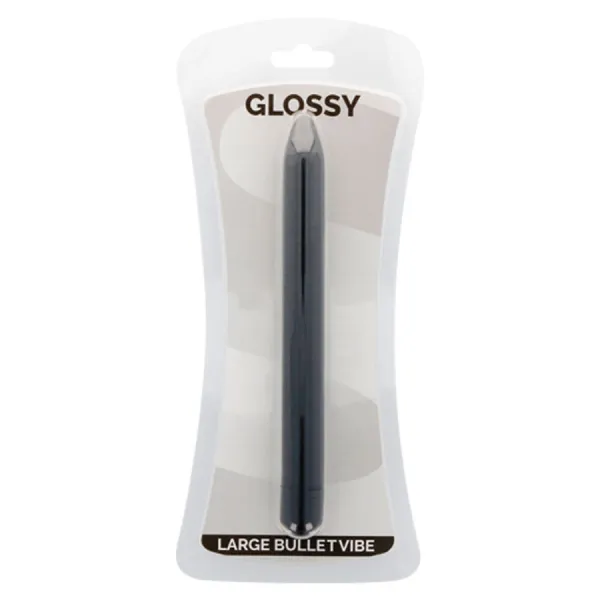 Schlanker Vibrator Schwarz von Glossy | Fesselliebe.de
