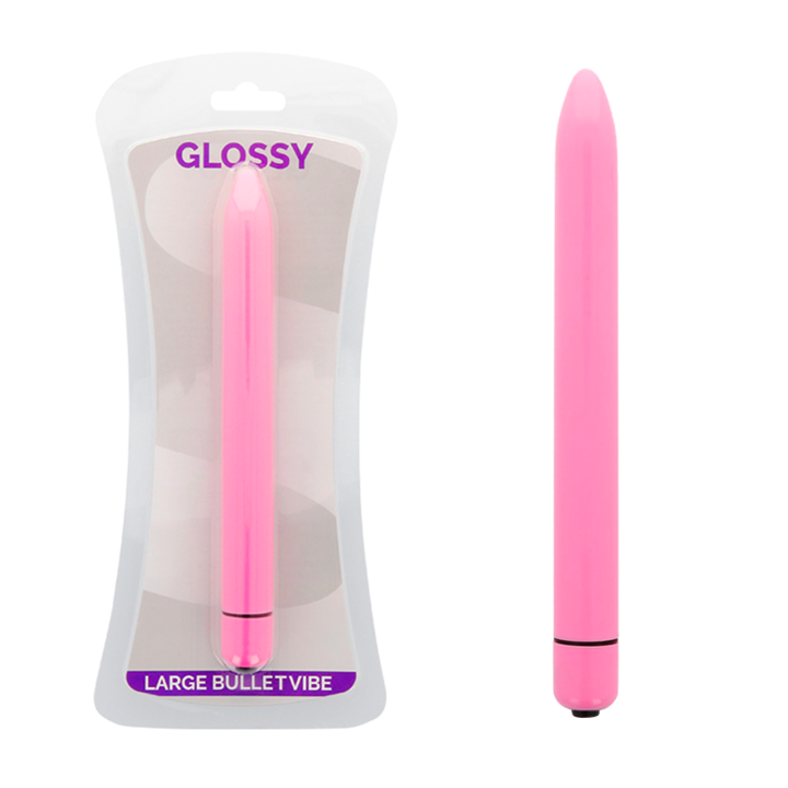 Schlanker Vibrator Deep Rose von Glossy | Fesselliebe.de