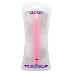 Schlanker Vibrator Deep Rose von Glossy