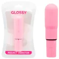Taschenvibrator Rosa von Glossy