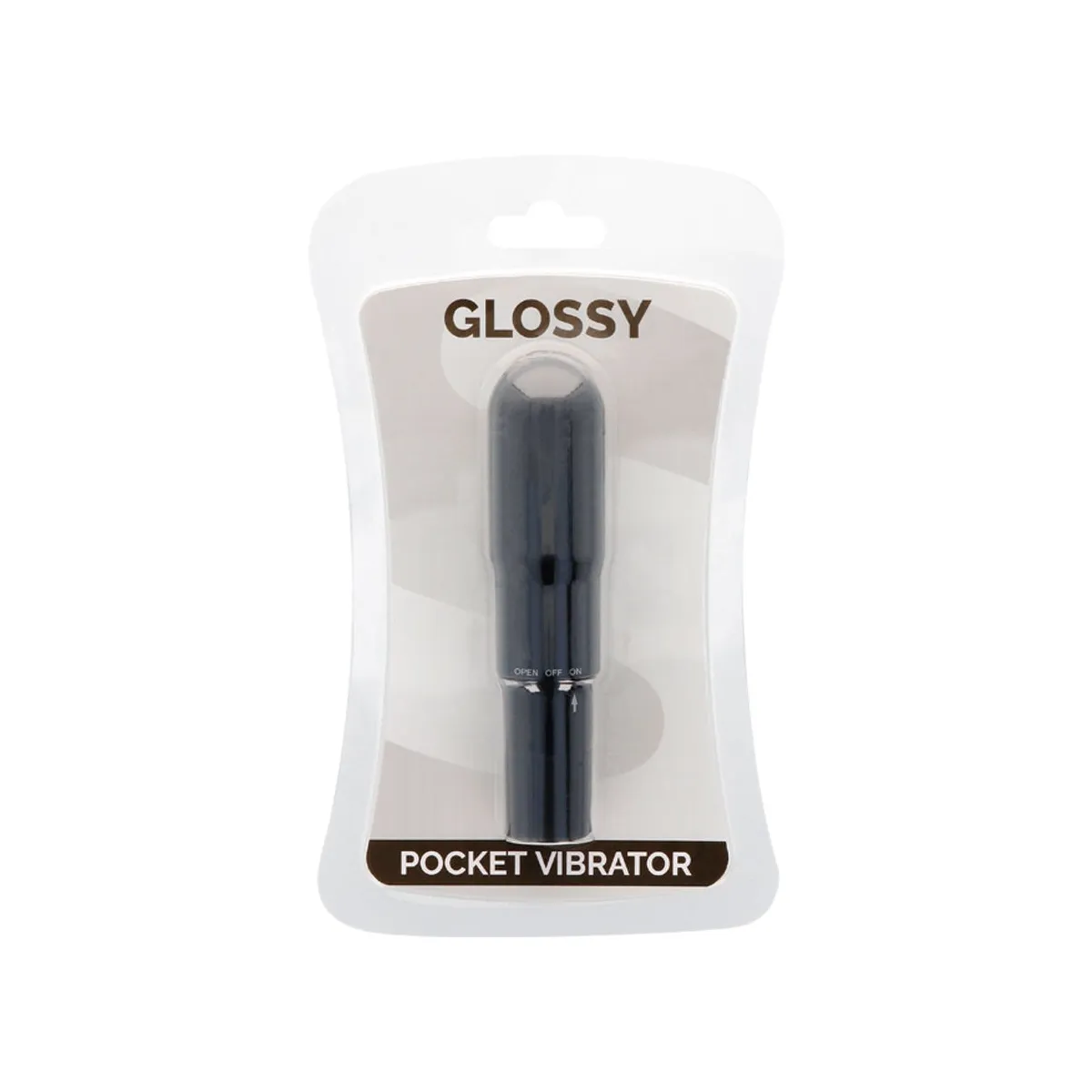Taschenvibrator Schwarz von Glossy | Fesselliebe.de