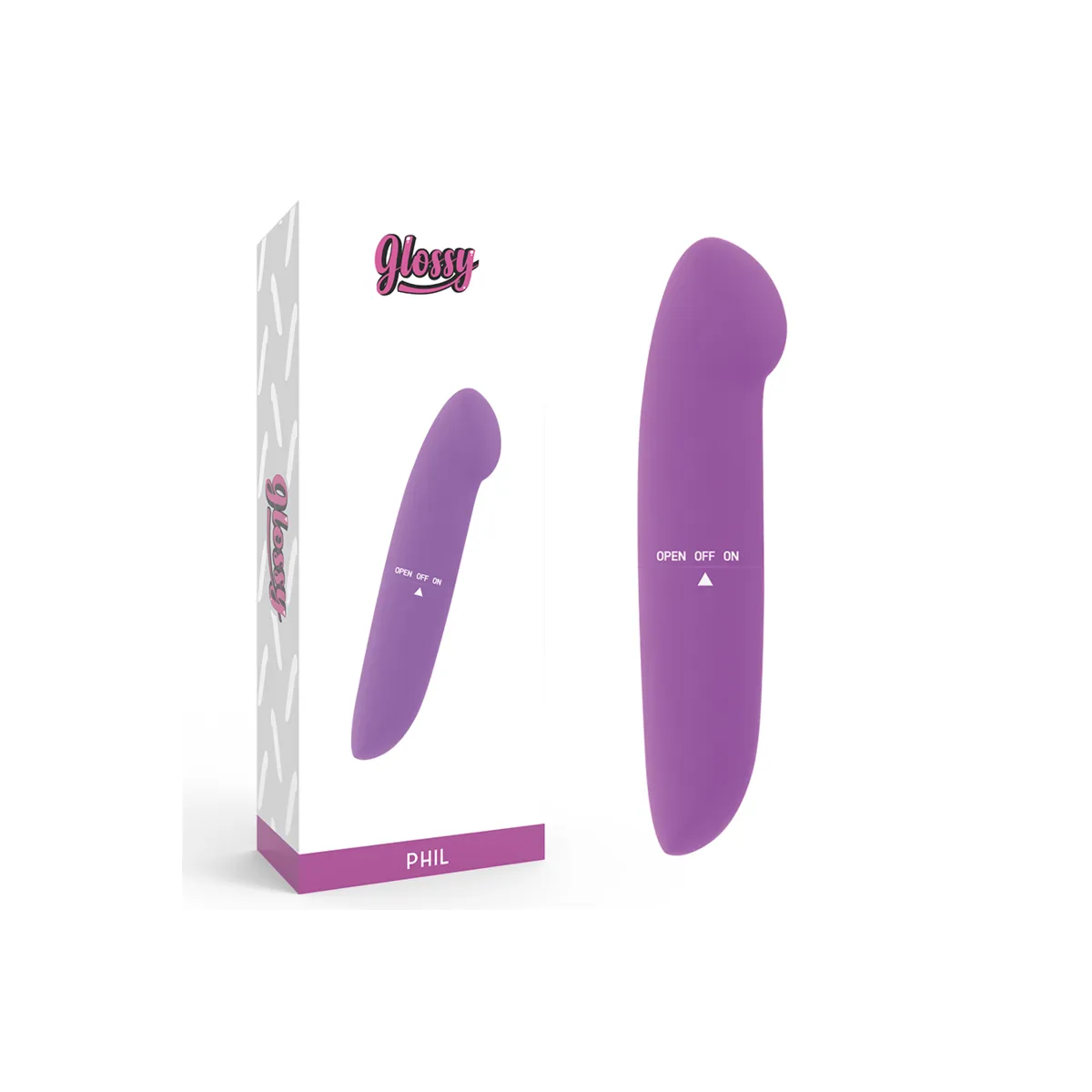 Phil Vibrator Lila von Glossy | Fesselliebe.de