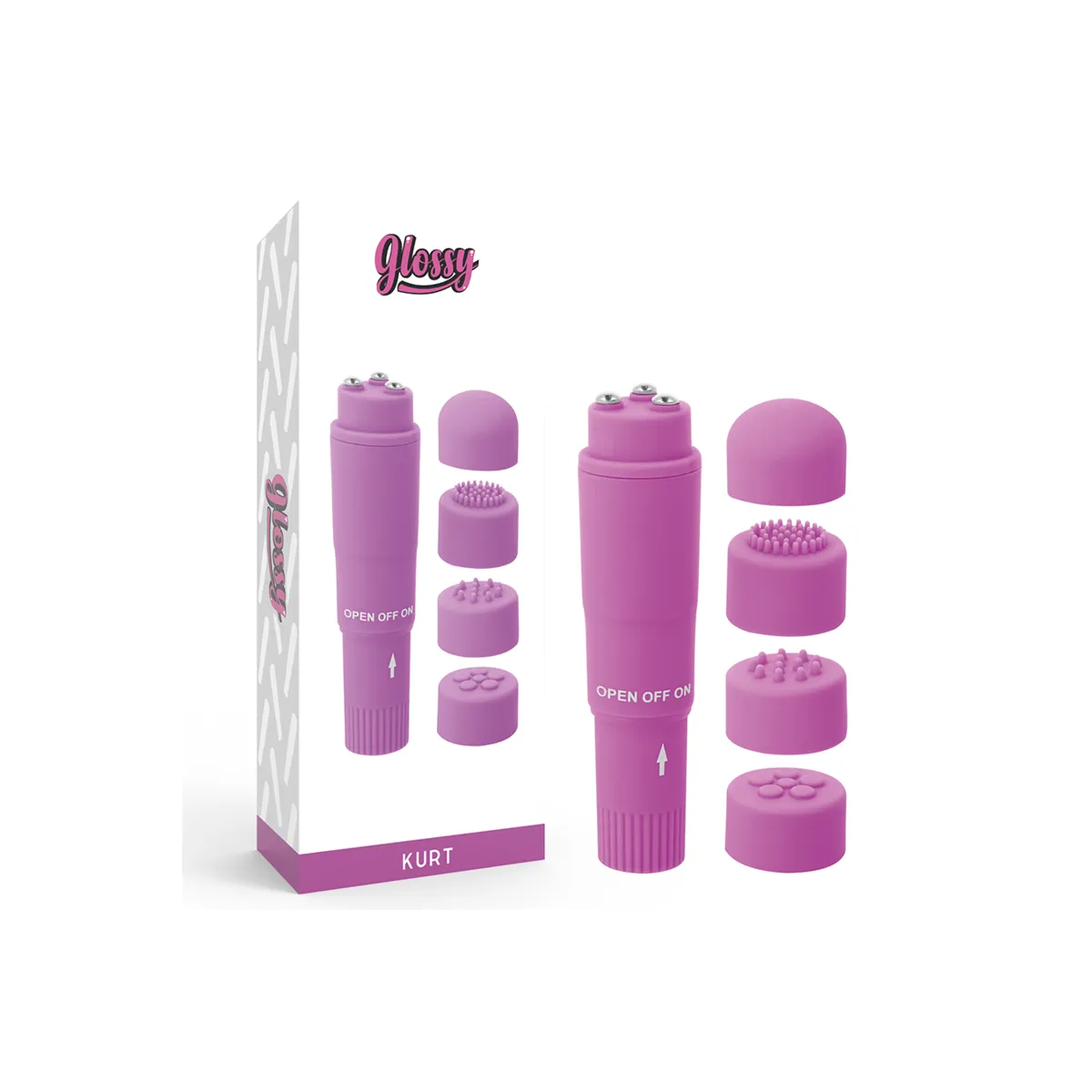 Kurt Pocket Massager Lila von Glossy | Fesselliebe.de