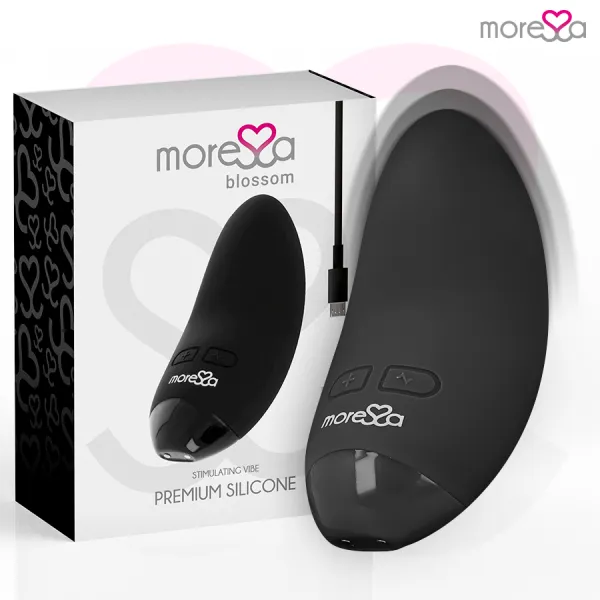 Blossom Schwarzer Vibrator von Moressa | Fesselliebe.de