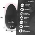 Blossom Schwarzer Vibrator von Moressa
