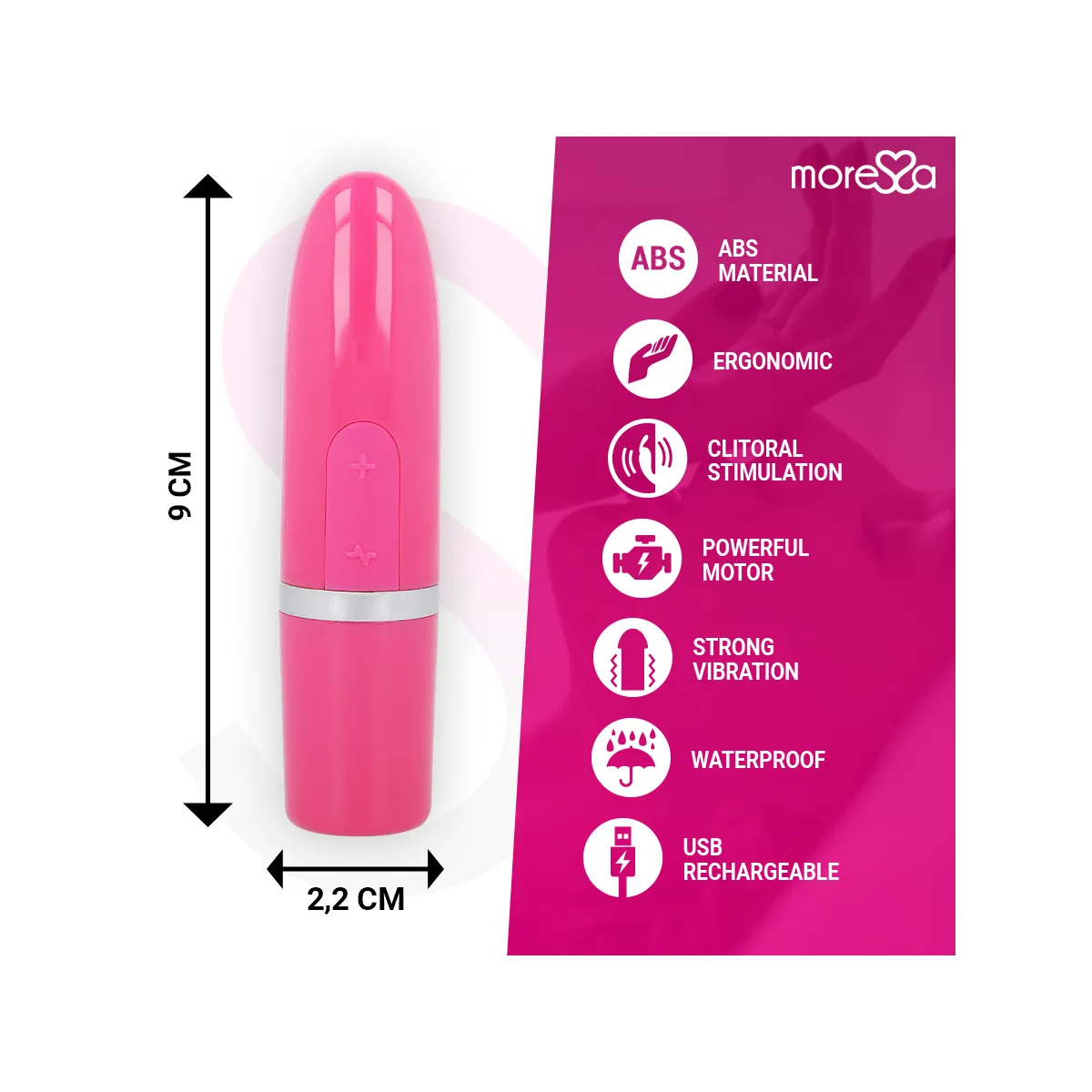 Ivy Vibrator Stimulator Reise Rosa von Moressa | Fesselliebe.de