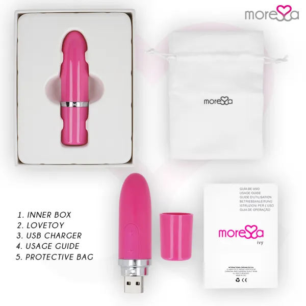 Ivy Vibrator Stimulator Reise Rosa von Moressa | Fesselliebe.de